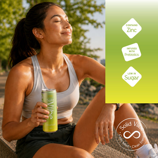 Solidviibe Functional Wellness Tonic 15 calories/can (Lemon ginger)